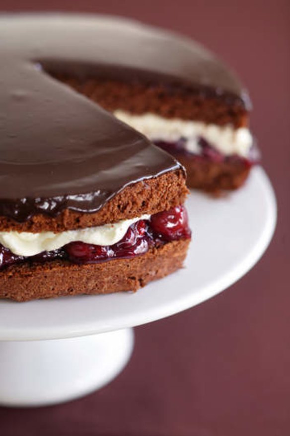 Black Forest cake.