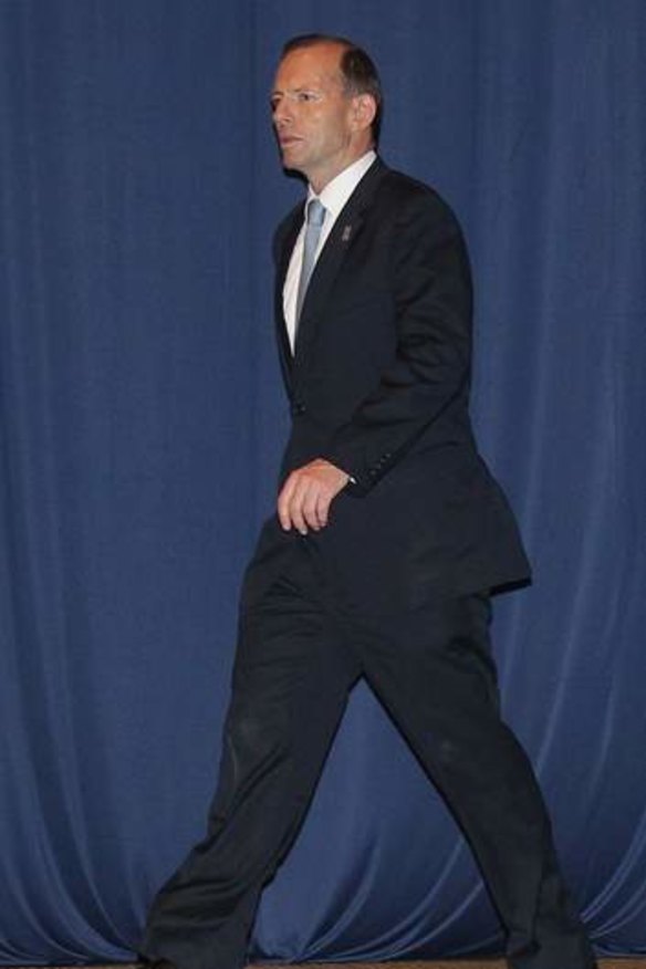 Well aware: Having worked alongside John Howard, the impacts of "travel rorts" are familiar to Prime Minister Tony Abbott.