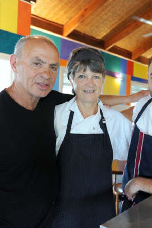 Owners Kosta, Pam and Alex Talimanidis.