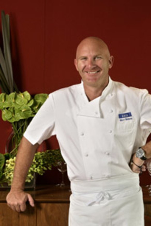Famous face ... Aria&#146;s chef and coowner, Matt Moran.