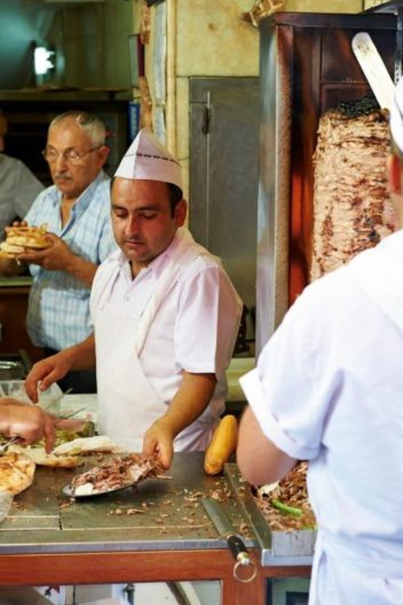 Turkish chefs at work.
