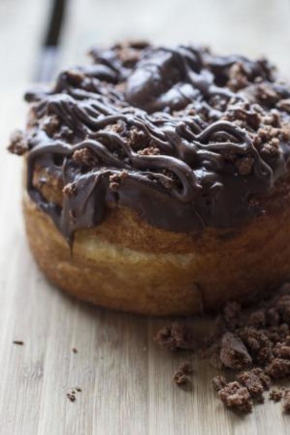 Arrive early for a Nutella cronut.