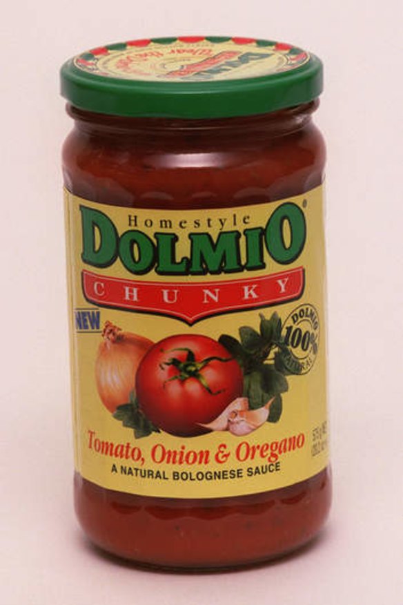 Reduced: Dolmio pasta sauce has downsized  by 75ml.