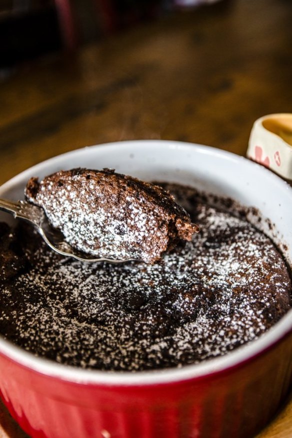 Personal touch: You can add your own flavour to the chocolate sauce pudding, such as coffee or orange zest.