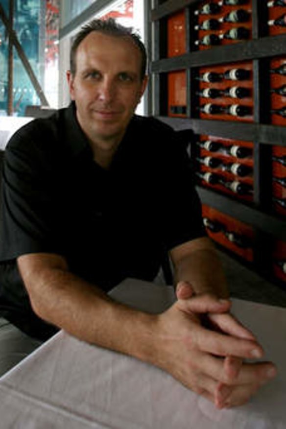 Danny Tosolini , pictured at Ottoman in Sydney.