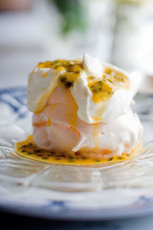 Pavlova, especially when topped with passionfruit, says 'Australian summer' to Stephanie Alexander.