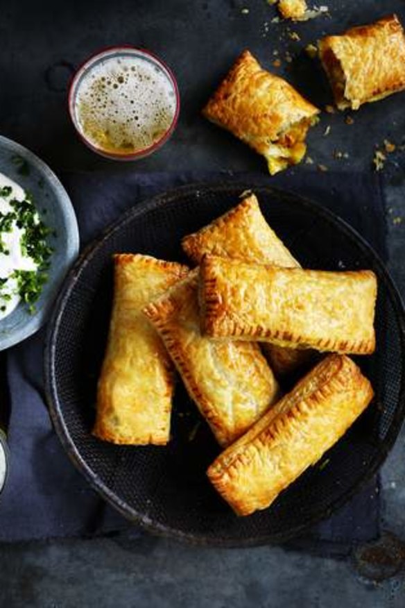 Go easy on the spice for these simple vegetarian samosas.
