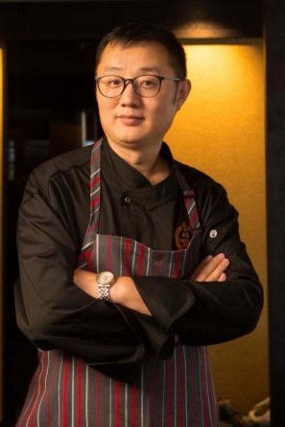 Hidden Jade head chef Guangyue Li.