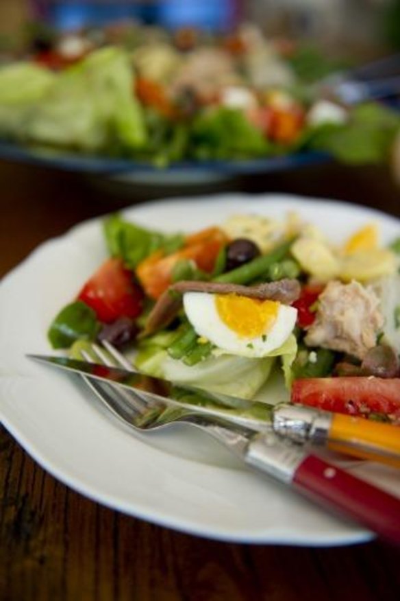 Salade nicoise, perfect for spring.