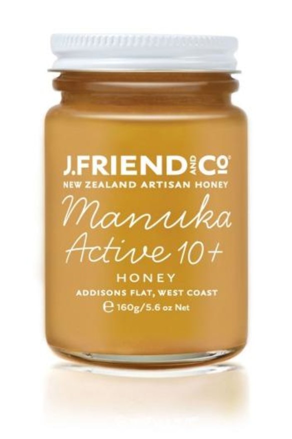 Earthy: J Friend and Co. Manuka Active 10+ honey.