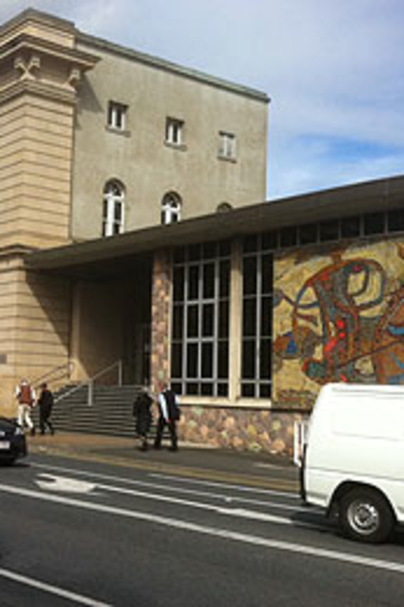 William Street outside the old State Library.