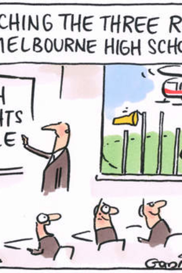 Illustration: Matt Golding.