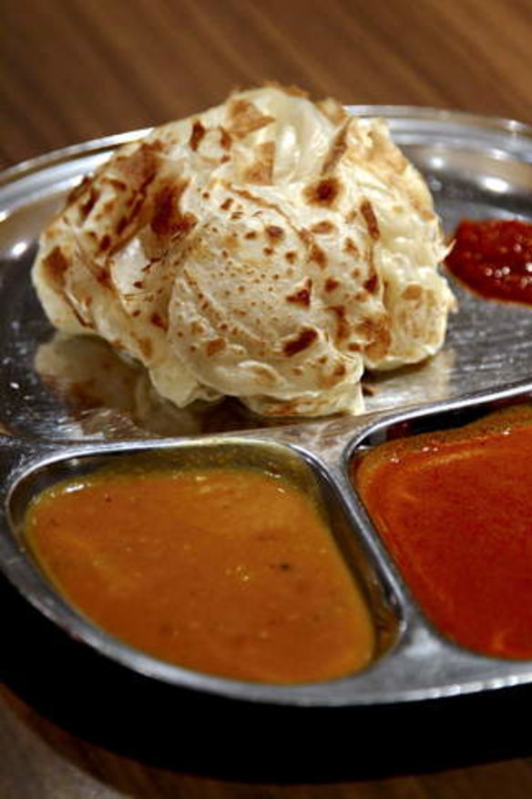 A roti dish from Mamak.