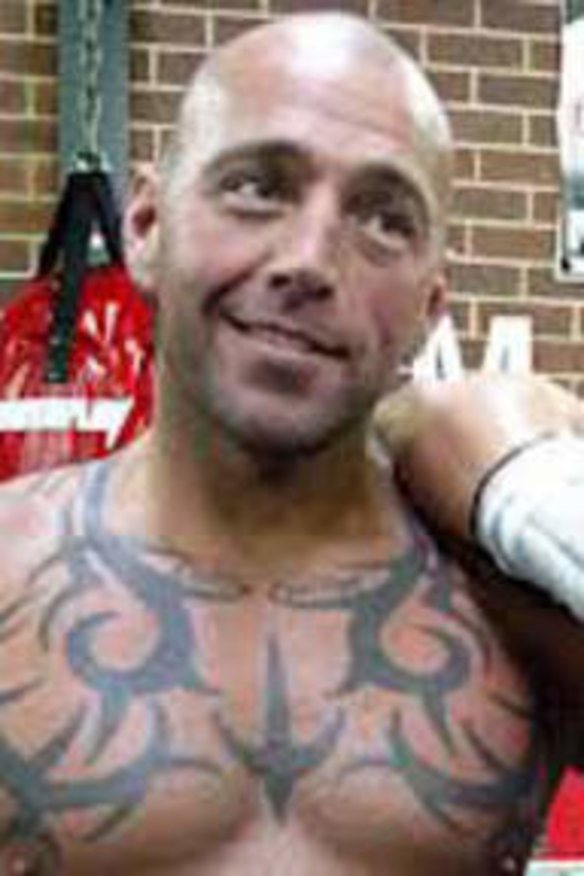 Toby Mitchell before being shot.