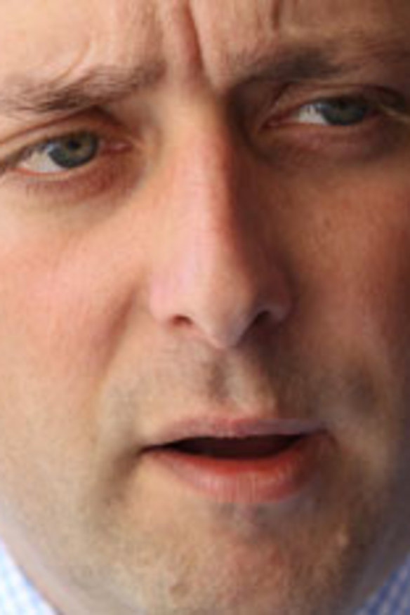 Planning Minister Matthew Guy was guest of honour at private dinners attended by developers.