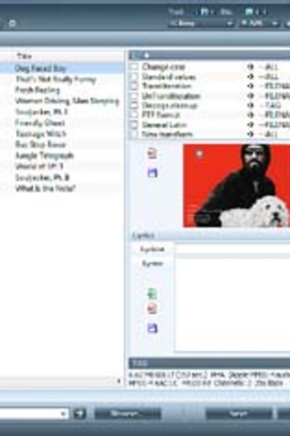 Music library editors: TagScanner v MP3Tag