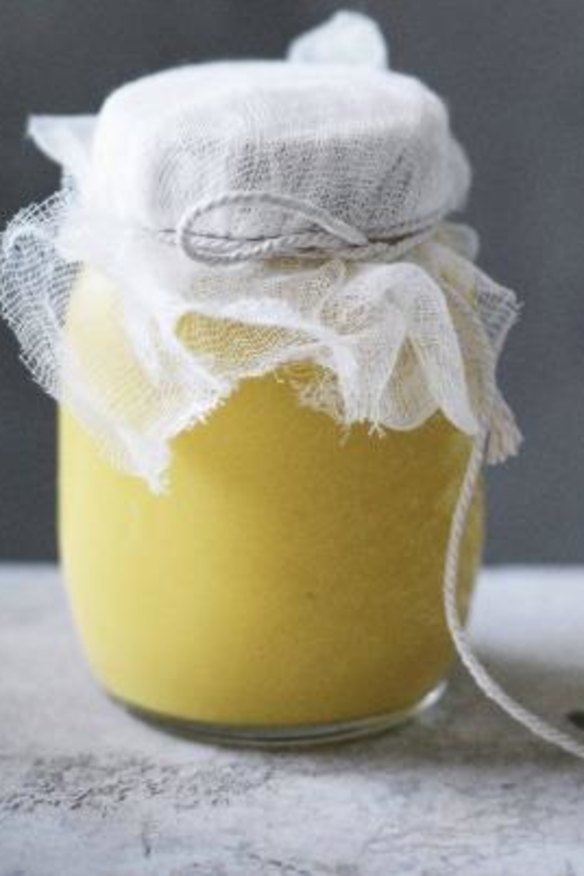 Passionfruit curd makes a great present.