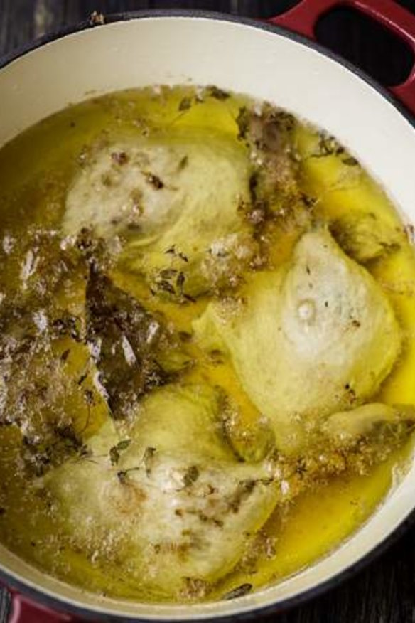 Duck confit from <i>The Gentle Art of Preserving</i>, by Katie and Giancarlo Caldesi.