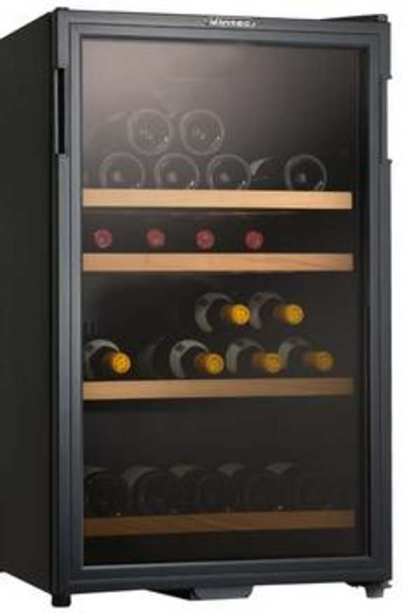 30-bottle Vintec wine fridge.