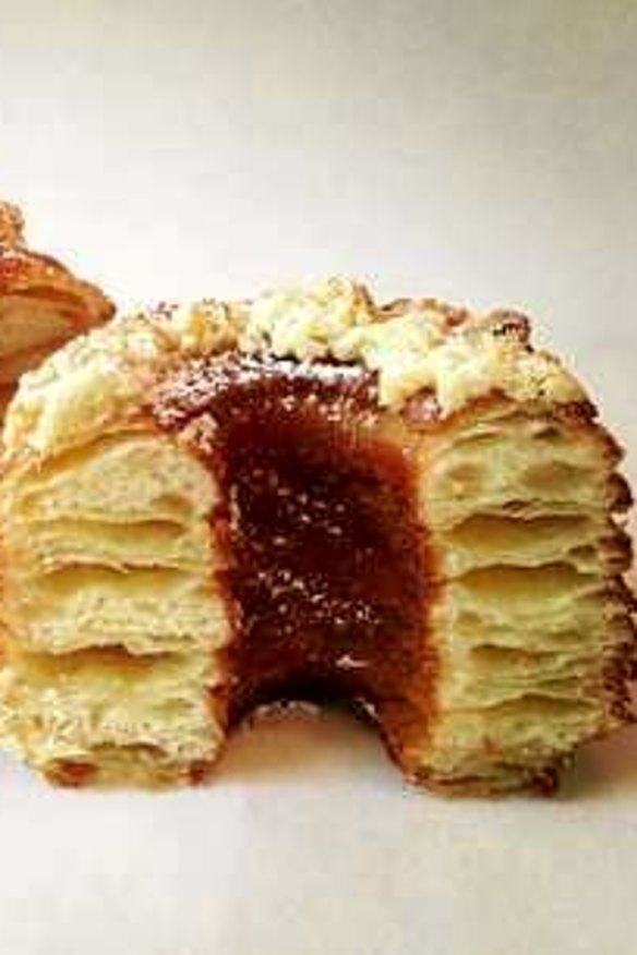 Evil, but good: The cronut as created by Dominique Ansel.