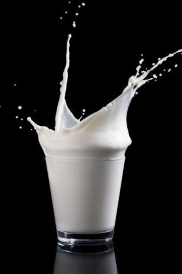 The milk industry is promoting the health benefits of milk for athletes.