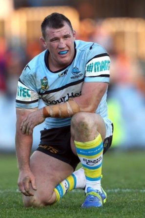 Will he or won't he?: Paul Gallen and the other 16 players issued with show-cause notices have until 9.30am on Friday to accept the deal.