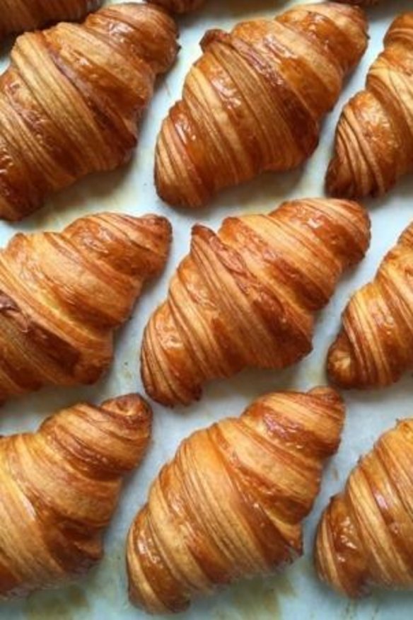 Croissants at Lune.