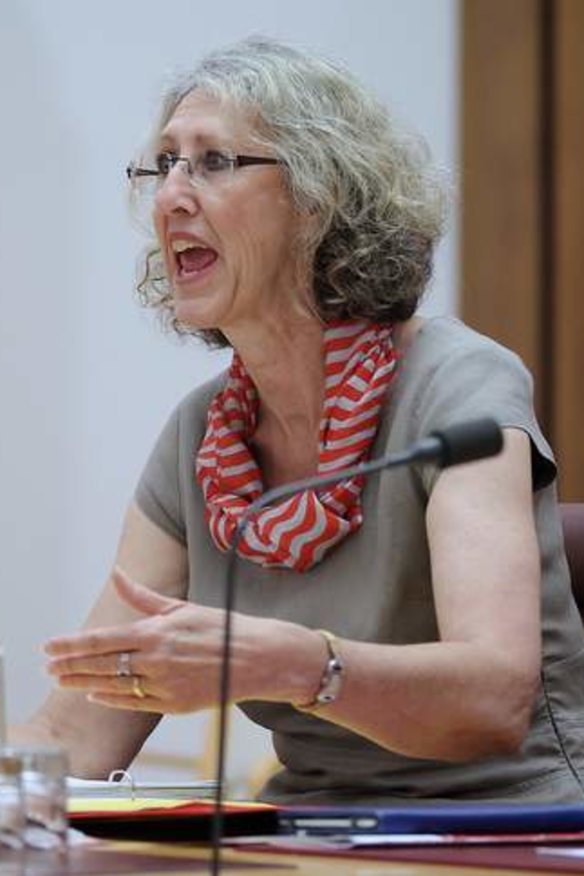 Clerk of the Senate, Dr Rosemary Laing.