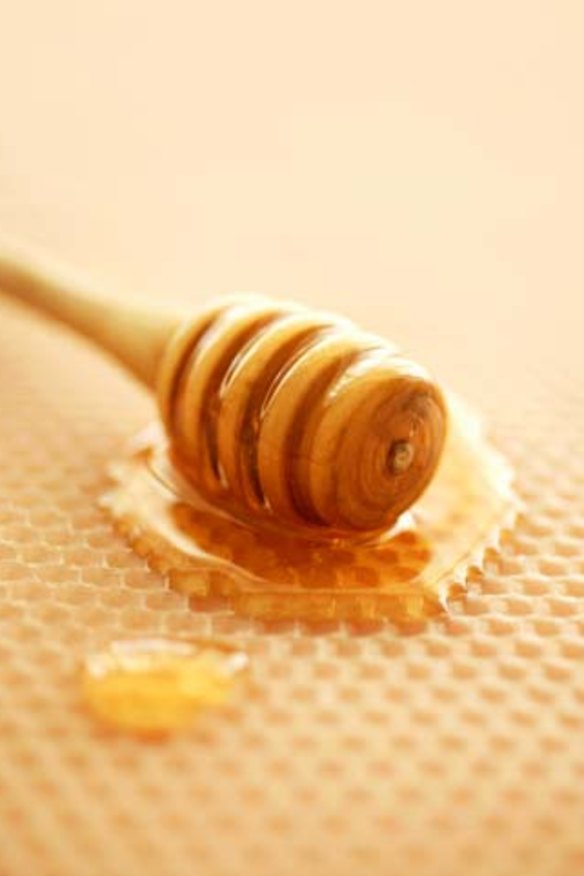 Sweet science: Honey helps baking soda produce light and airy cakes.