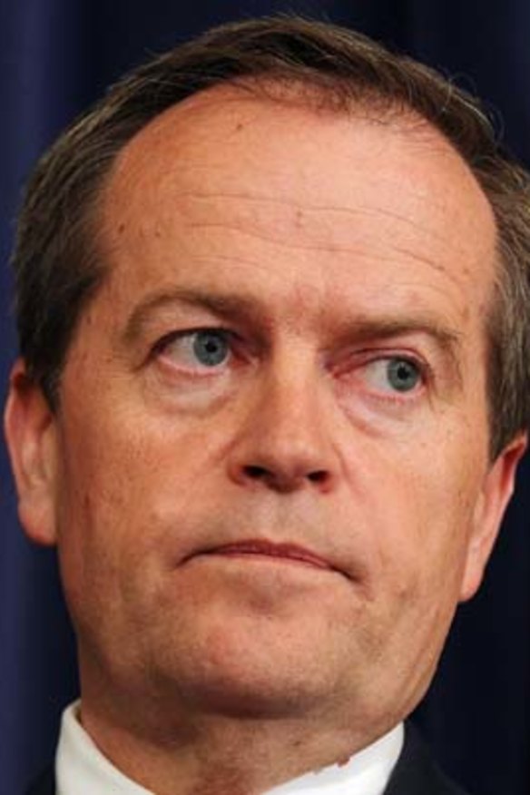 Standing by his comments: Bill Shorten.