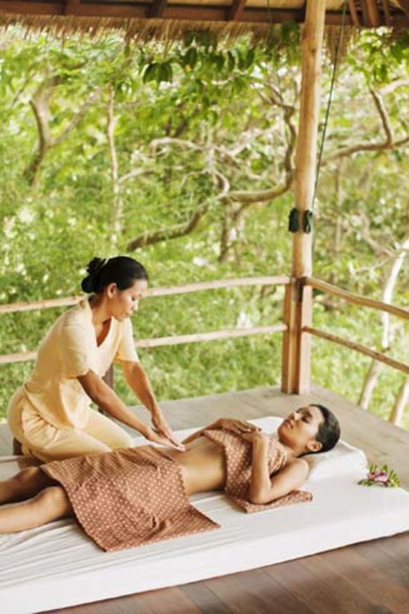 Rub down: Enjoy a Thai massage at the Kamalaya Wellness Sanctuary and Holistic Spa Resort, Koh Samui.