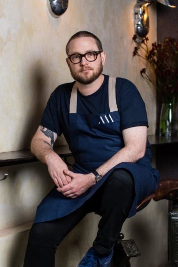 Clayton Wells, head chef at Automata, Chippendale. 
