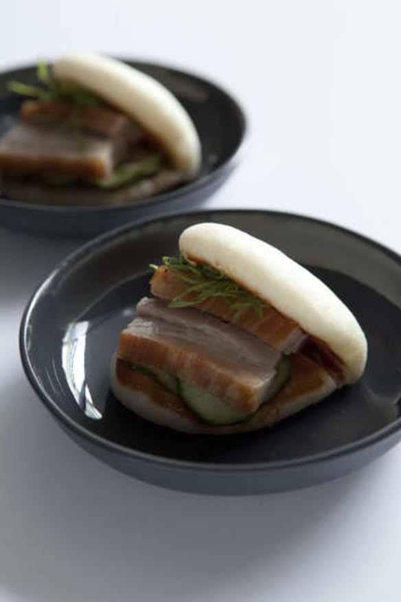 Pork buns from Momofuku Seiobo.