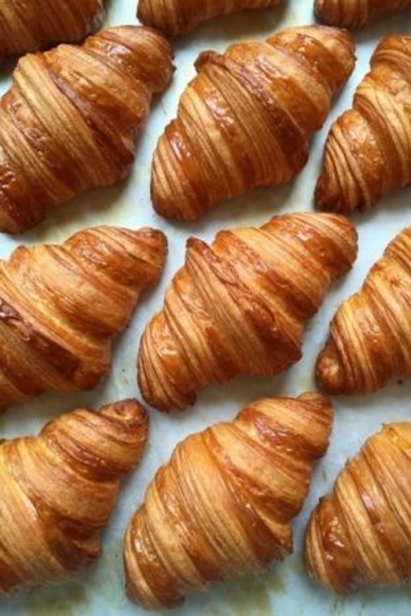 The croissants at Lune in Elwood.