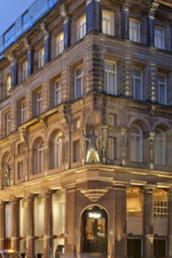 Prestige:The 128-year-old hotel building.