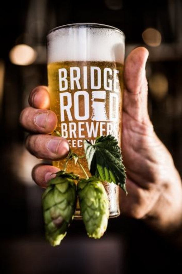 Bridge Road Brewers' special wet hop beer.