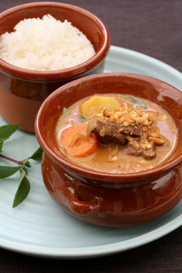 Bill Granger's beef massaman curry.