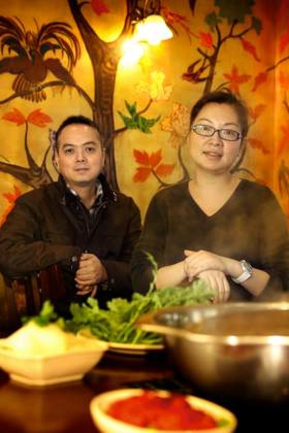 Dainty Sichuan's Ye Shao and Tina Li.