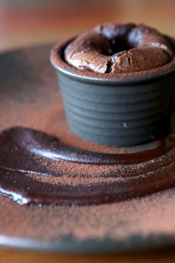 Chocolate pudding.