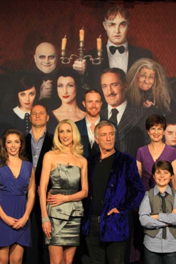 The cast of <i>The Addams Family - the Broadway musical</i>.