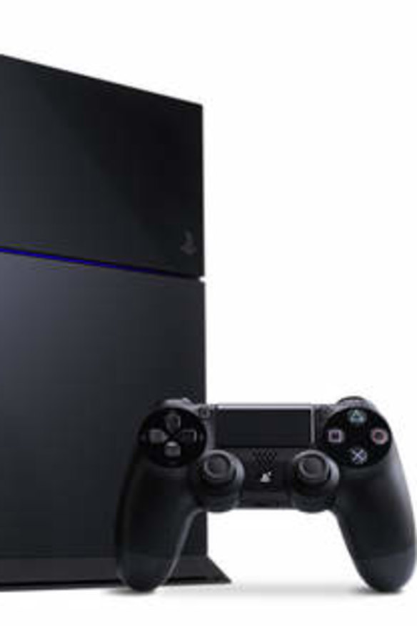 The PlayStation 4.