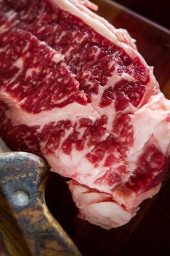 Wagyu for beef tagliata should be marbled and juicy.