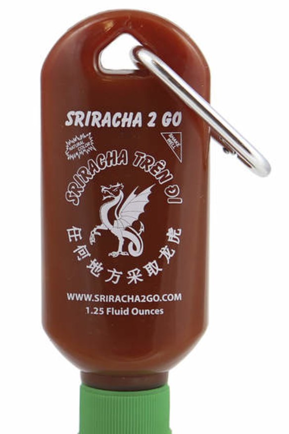 Cute: The Sriracha2go.