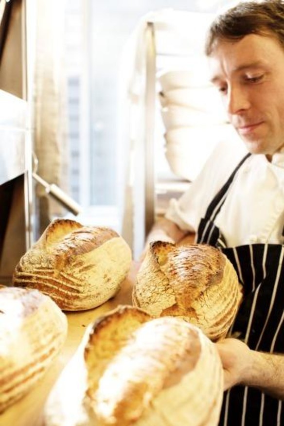 Loaves in the Tivoli Road Bakery. 