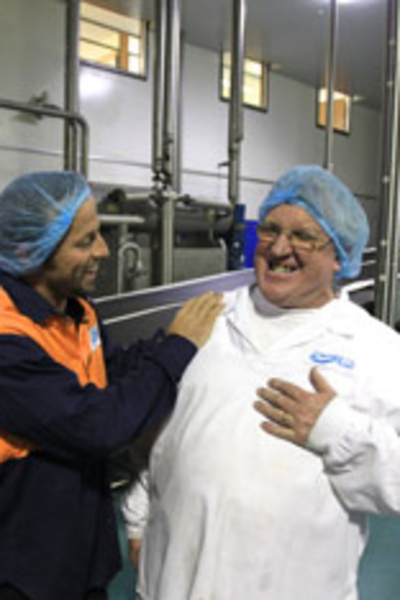 Veteran Darrell Lea licorice maker Gary Butcher admits that after 25 years of making the treat he doesn't like licorice as much as he used to.