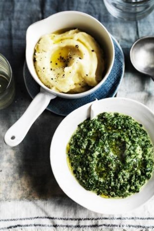 Blanching helps keep the vegetable bright green.