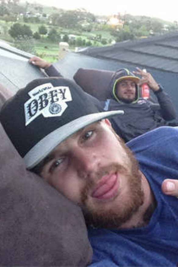 Photo from Josh Dugan's Instagram account, which he captioned: "Make your own luck! Whatever will be will be!".