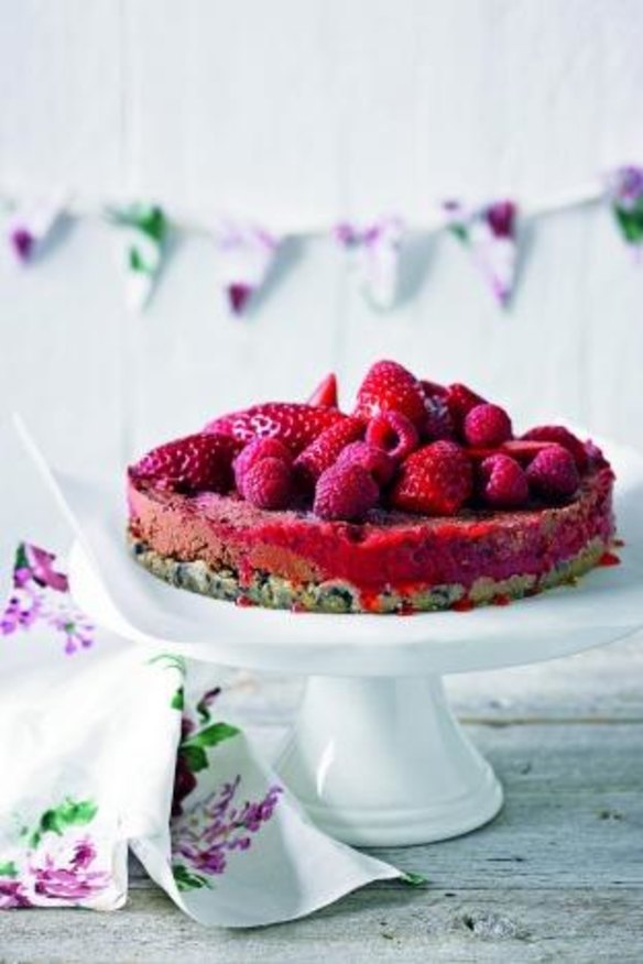 Raw Berry and Chocolate Torte