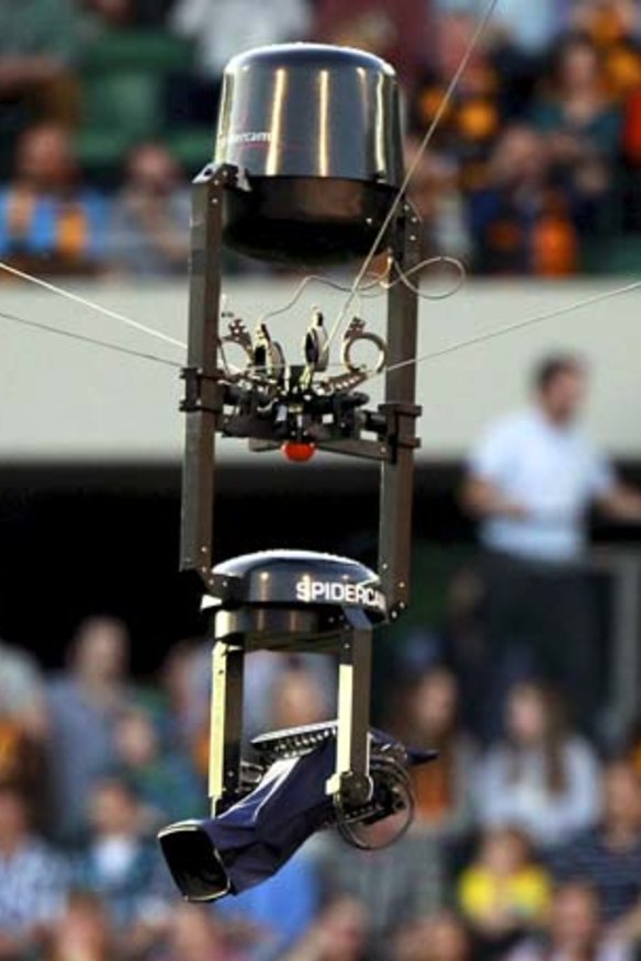 Nine gets spider to catch Test action