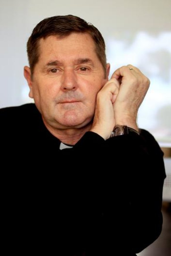 "Keep connecting to the community and telling the story and the funds will come" ... Father Chris Riley.